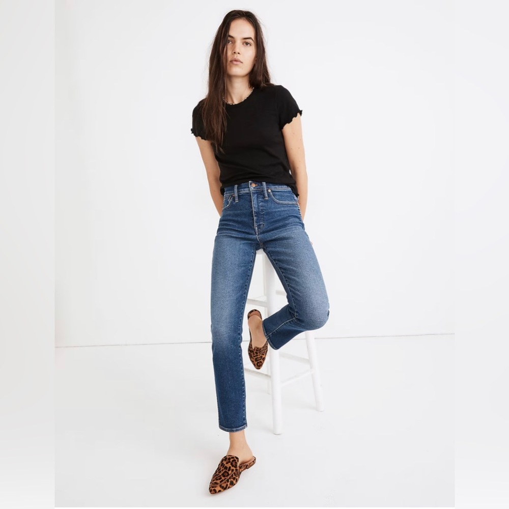 Madewell Stovepipe Jeans Manchester Wash